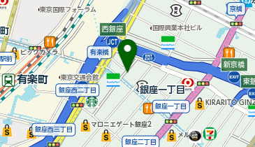 タイムズ銀座桜通り第2の地図画像