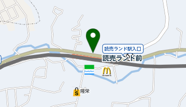 タイムズ読売ランド前駅前の地図画像