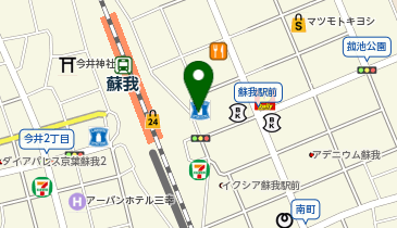 タイムズ蘇我駅東口第5の地図画像