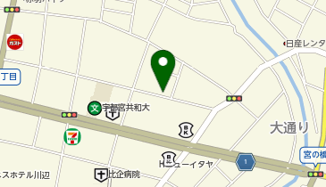 タイムズとちぎ薬局中央店の地図画像