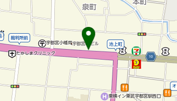 タイムズ宇都宮泉町第4の地図画像