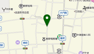 タイムズ長野諏訪町の地図画像