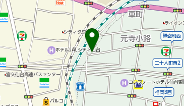 タイムズ仙台元寺小路第4の地図画像