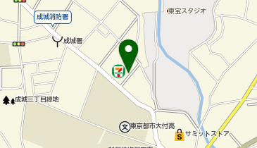 タイムズ成城1丁目の地図画像