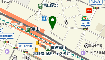タイムズとやマルシェの地図画像