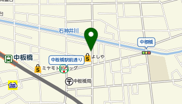 タイムズよしや中板橋店の地図画像
