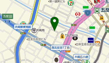 タイムズ西五反田2丁目の地図画像