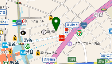 タイムズ渋谷宮益坂第2の地図画像