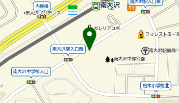 南大沢駐車場の地図画像