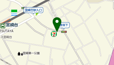 タイムズ宮崎台第6の地図画像