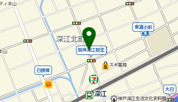 タイムズコープ深江の地図画像