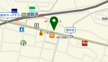 タイムズティップネス宮前平店第2の地図画像