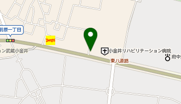 タイムズファミリーマート小金井東八通り店の地図画像