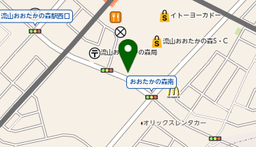 タイムズ流山おおたかの森S・C本館の地図画像