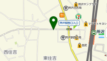 タイムズ所沢東住吉第2の地図画像