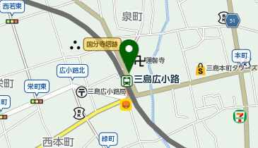 タイムズ三島広小路第2の地図画像