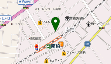 タイムズ南柏第15の地図画像