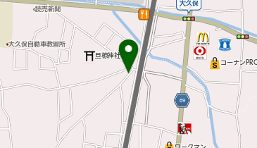 タイムズ近鉄大久保駅南の地図画像