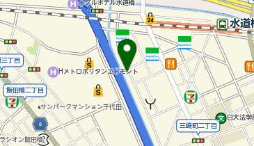 タイムズ三崎町第12の地図画像
