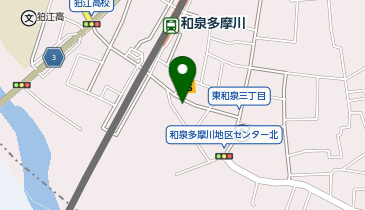 タイムズ和泉多摩川駅前第2の地図画像