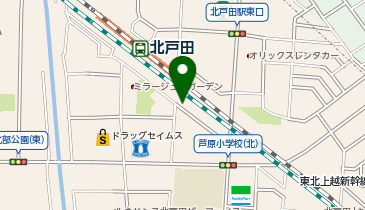 タイムズジョイフーズ北戸田駅前店の地図画像