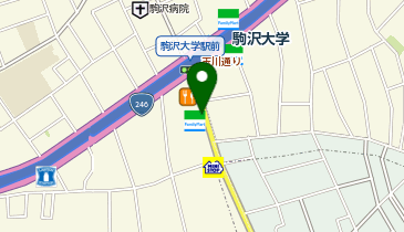 タイムズ駒沢自由通り第3の地図画像