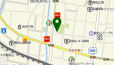 タイムズ京都ルネス病院第5の地図画像