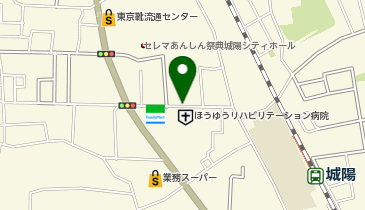 タイムズ城陽駅前第2の地図画像