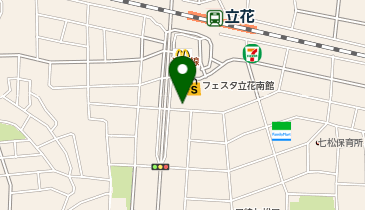 フェスタ立花の地図画像