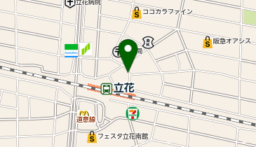 タイムズ立花駅前の地図画像