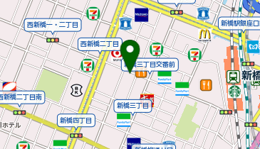 タイムズ新橋3丁目第3の地図画像