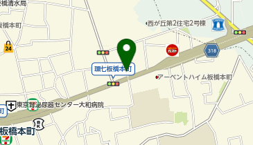 タイムズ板橋本町第11の地図画像