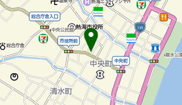 タイムズ熱海中央町の地図画像