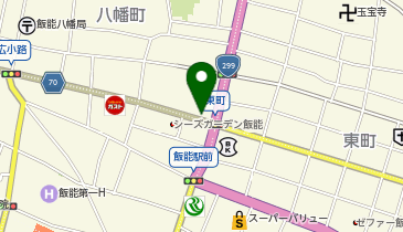 タイムズ飯能信用金庫飯能中央支店の地図画像