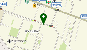 タイムズ立川若葉町第2の地図画像