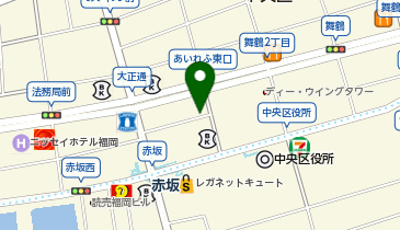 タイムズ福岡大名2丁目の地図画像