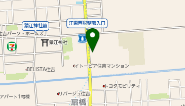 タイムズニトリ江東猿江店(3階)の地図画像