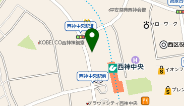 タイムズ西神センタービルの地図画像