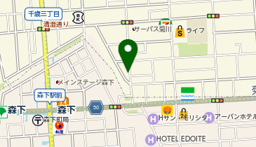 タイムズ菊川第10の地図画像