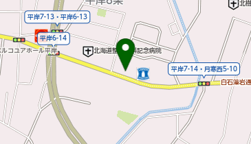 タイムズ北海道整形外科記念病院第2の地図画像