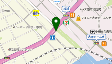 タイムズかっぱ寿司境川店の地図画像