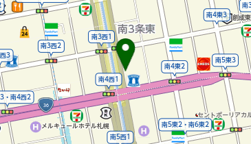 タイムズ南4東1の地図画像