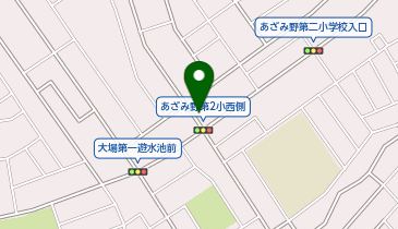 タイムズあざみ野第10の地図画像