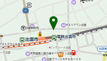 タイムズ出雲市駅北町の地図画像