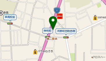 タイムズ川崎紺屋町第4の地図画像