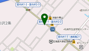 タイムズ白い恋人パーク第1の地図画像