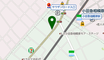 タイムズ小田急相模原駅前第4の地図画像