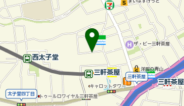 タイムズ太子堂第17の地図画像