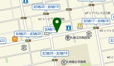 タイムズ北5西19の地図画像