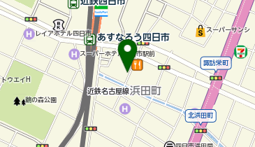 タイムズコンフォートホテル四日市南の地図画像